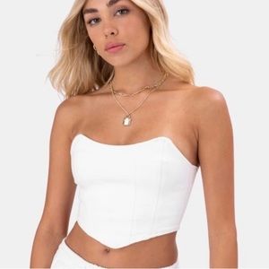 Adika Denim Corset Top